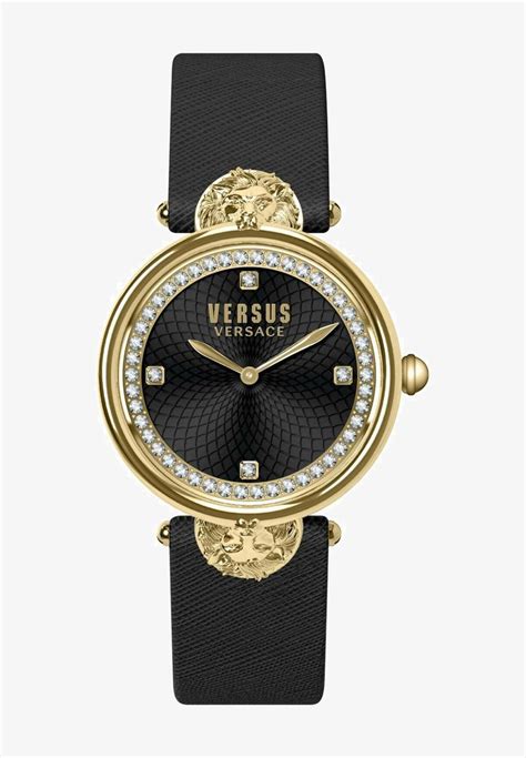 versus versace uhr damen schwarz|Schwarze Versus Versace Damenuhren online .